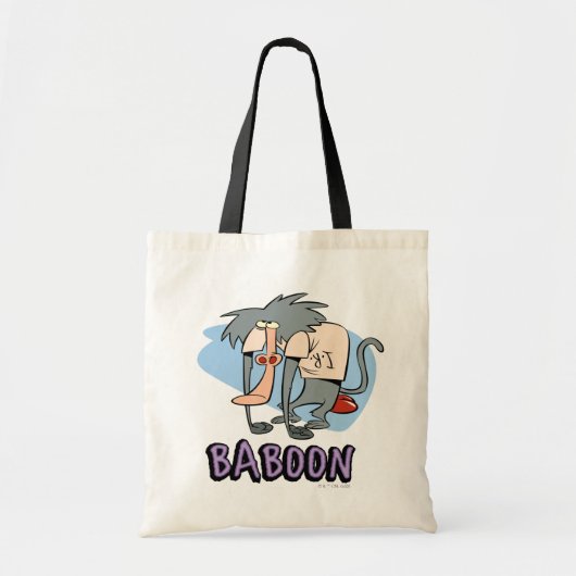 I.R. Baboon Character Graphic トートバッグ (正面)