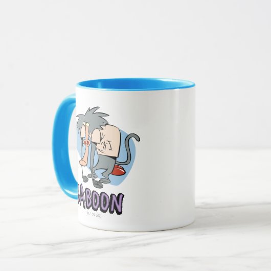 I.R. Baboon Character Graphic マグカップ (正面左)