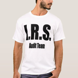 I.R.S. 監査のワイシャツ Tシャツ