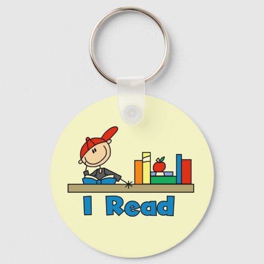 I Read キーホルダー (正面)