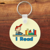 I Read キーホルダー (正面)