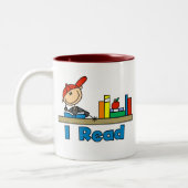 I Read ツートーンマグカップ (左)