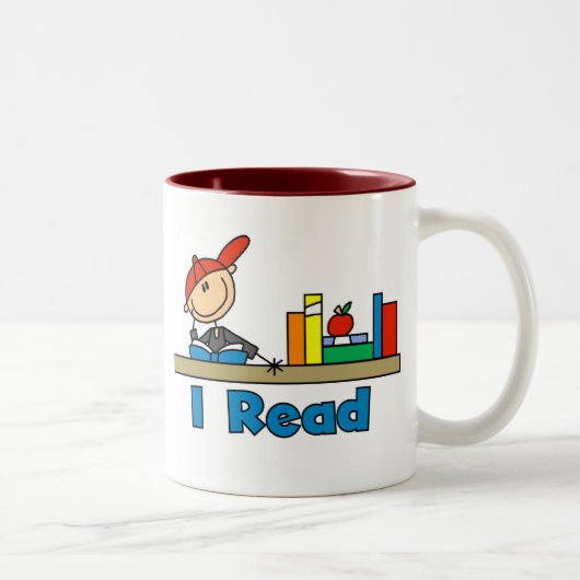 I Read ツートーンマグカップ (右)