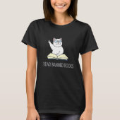 I Read Banned Books Costume  Week Librarian Reader Tシャツ (正面)