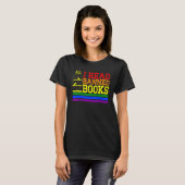 I Read Banned Books Reading Library 2 Tシャツ (正面フル)
