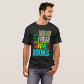 I Read Banned Books Reading Library Tシャツ (正面フル)