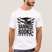 I Read Banned Books Tシャツ (正面)