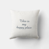 I Read Between Rows Crochet Knitting Book Lover クッション (裏面)