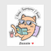 I Read, Therefore I Shine! シール (シート)