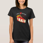 I Really Love Cheesecake Strawberry Tシャツ (正面)