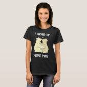I Really Love You Cute Lovely Bears Romantic Valen Tシャツ (正面フル)