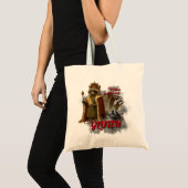 I Refuse To Tolerate Gluten funny meme bag トートバッグ (正面(商品))