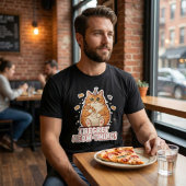 I Regret Meow Thing Funny Cat Pizza Party Tシャツ