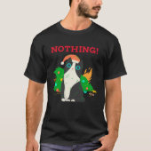 I Regret Nothing Christmas Cat Holiday Tシャツ (正面)