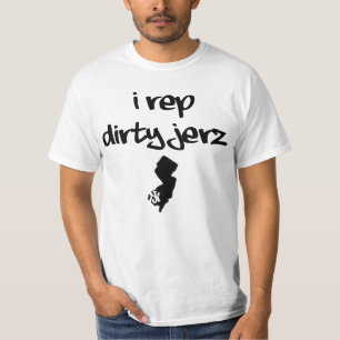 I repの汚れたjerz tシャツ