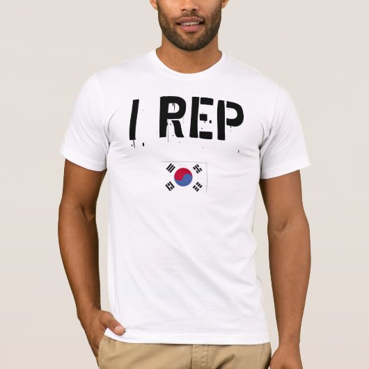 I REP南朝鮮 Tシャツ (正面)