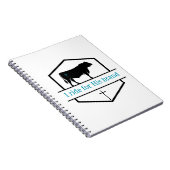 I ride for His brand notebook ノートブック (右側)