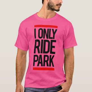 I ride only park Long  Tシャツ