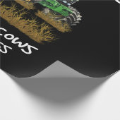 I Ride Tractors I Play With Cows I Forget Things ラッピングペーパー (角)