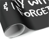 I Ride Tractors I Play With Cows I Forget Things ラッピングペーパー (ロールコーナー)