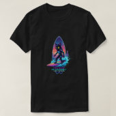 I ride waves and questionable life choices tシャツ (デザイン正面)