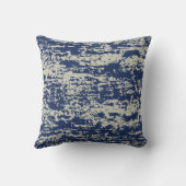 I Ripperスケートボードピローネイビーブルースリバーシブル クッション (裏面)