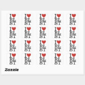 I RLST教❤️教勉強 スクエアシール (シート)