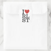 I RLST教❤️教勉強 スクエアシール (バッグ)