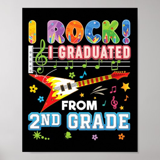 I Rockが2年生を卒業 ポスター (正面)