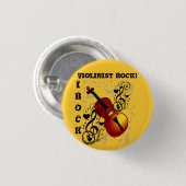 I Rock! – バイオリニスト・ロック_ 缶バッジ (正面&裏面)
