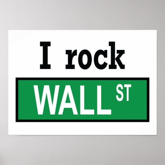 I rock Wall Street – ポスター (正面)