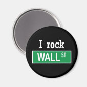 "I rock Wall Street"マグネット マグネット (正面/裏面)