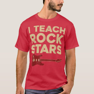 I Rockstars教え Funny Band Orchestra Music Teache Tシャツ