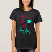 I Run On Coffee And Juggling  Circus Juggler Tシャツ (正面)