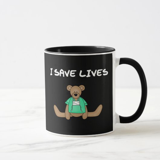 I Save Lives Mug博士 マグカップ (右)