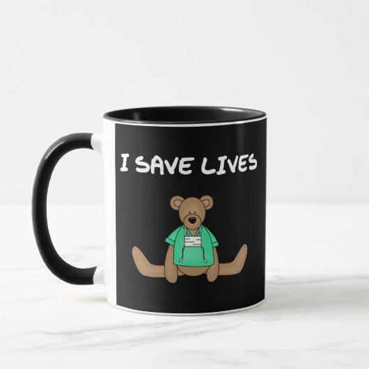 I Save Lives Mug博士 マグカップ (左)