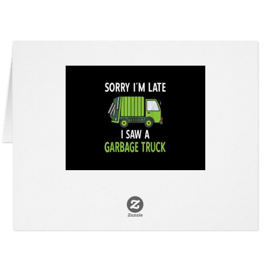 I Saw a Garbage Truck Costume  Recycling Garbage (裏面横)