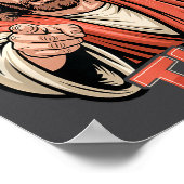 I Saw That Funny Jesus Humor Sarcastic Jesus Quote ポスター (角)