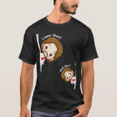 I Saw That Karma Jesus Funny Saying Quote Meme Bib Tシャツ (正面)