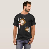 I Saw That Karma Jesus Funny Saying Quote Meme Bib Tシャツ (正面フル)