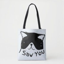 I Saw You 面白い猫 | 黒猫 | かわいい猫のミーム