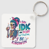 I Say IDK A Lot.... キーホルダー (裏面)