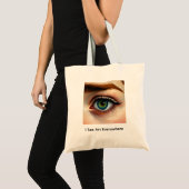 I See Art Everywhere Tote Bag Artistic トートバッグ (正面(商品))