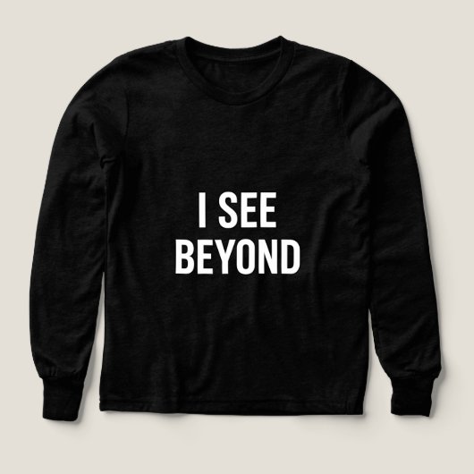 I SEE BEYOND — スピリチュアルな目覚めの第三の眼のエネルギー (デザイン正面)