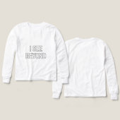 I SEE BEYOND — スピリチュアルな目覚めの第三の眼のエネルギー (デザイン 正面&背面)