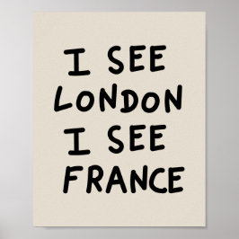 I see london I see France ポスター