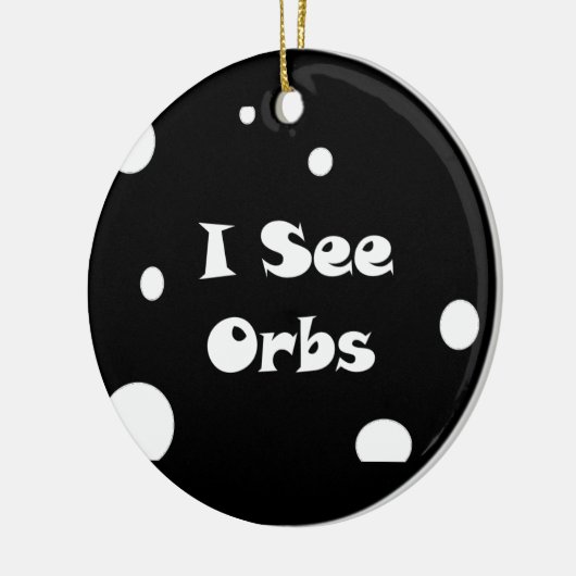 I See Orbs-circleオーナメント セラミックオーナメント (左)