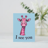 I See You – Giraffe Style シーズンポストカード (スタンド正面)