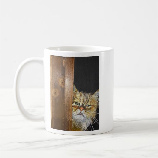 I See You Mug – Staring Cat Design コーヒーマグカップ (左)
