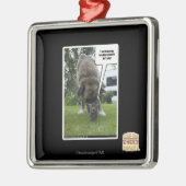 I sezの許可単独で私のbrudder メタルオーナメント (左)